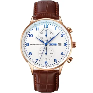 Luxury Business Men's Quartz Watch – Waterproof Stainless Steel Fashion Sport Wristwatch