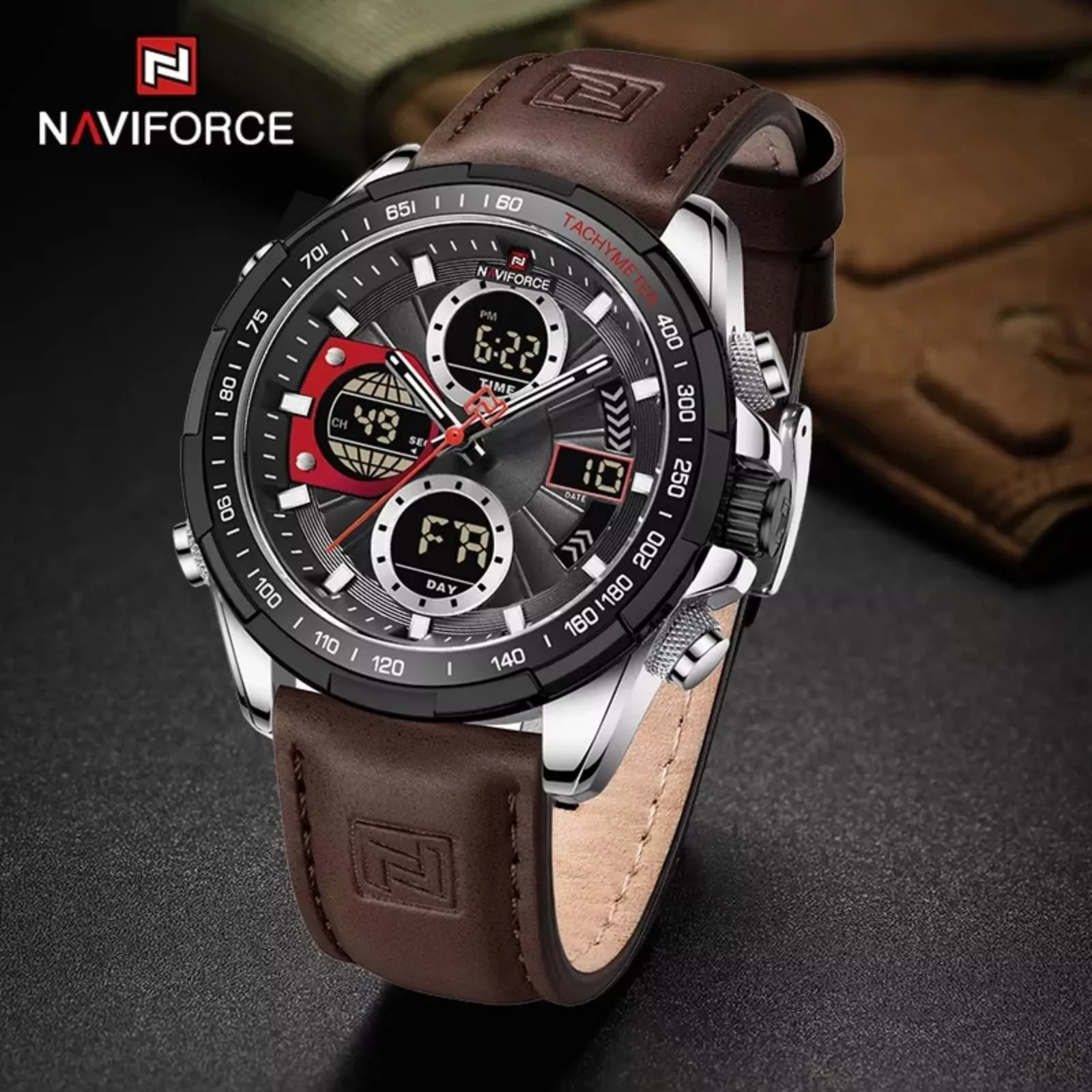 Naviforce 9197 L - Black Coffee - Image 3